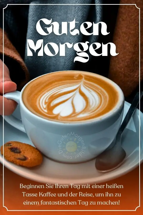 guten morgen bilder mit kaffee