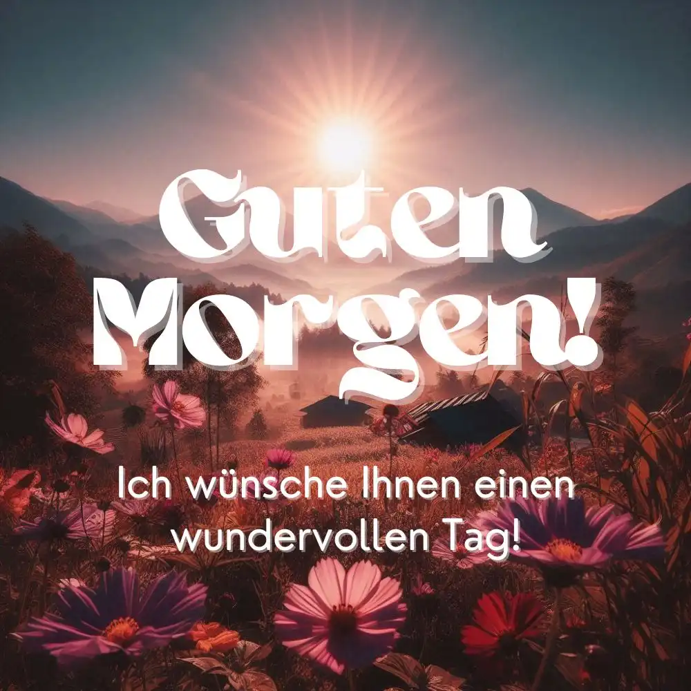 wunderschöne guten morgen bilder